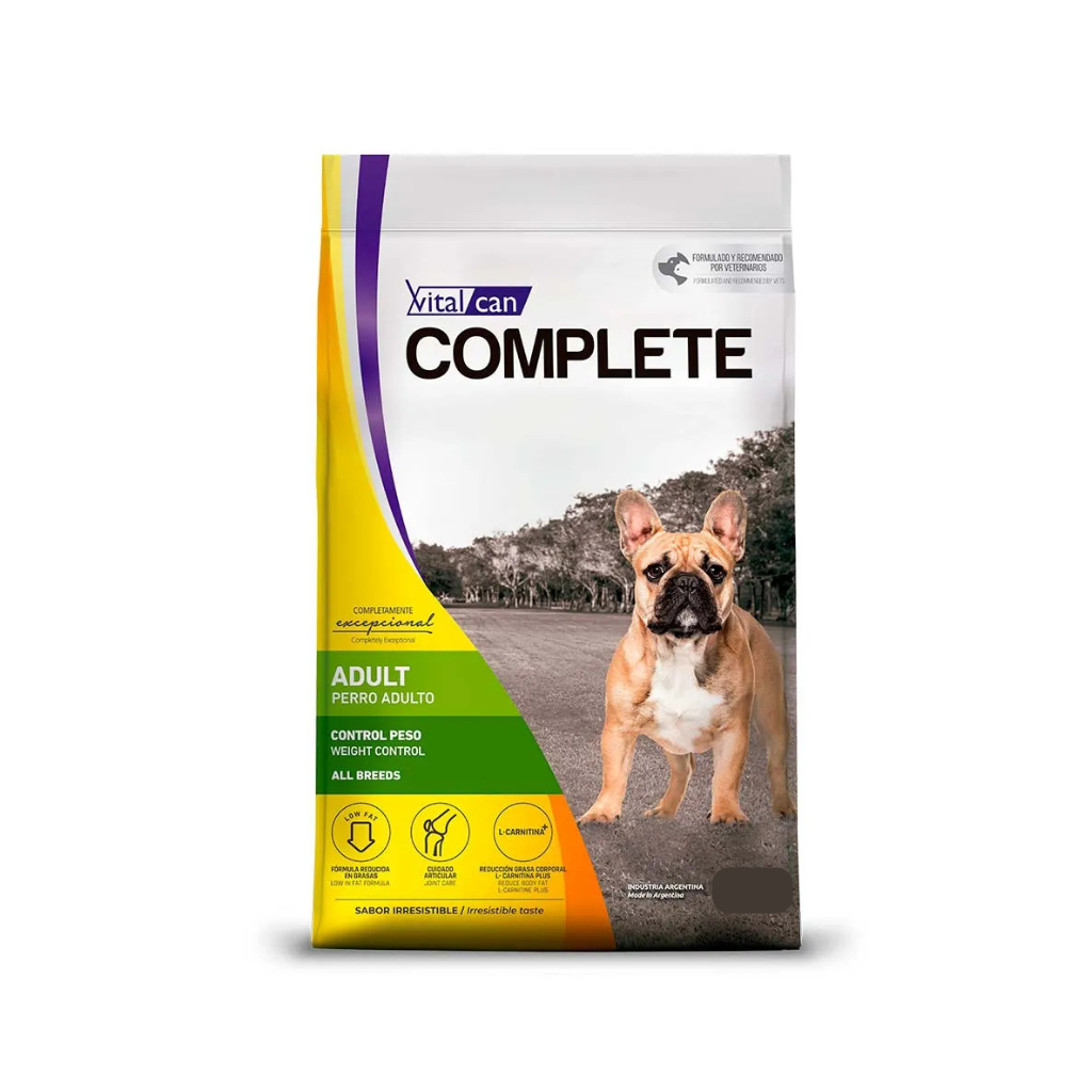 COMPLETE PERRO ADULTO CONTROL PESO 3 KG