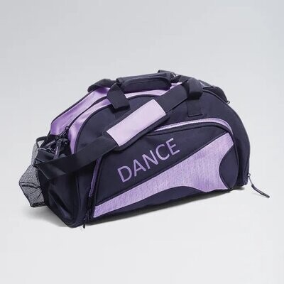 Black & Purple Medium Sized Dance Bag