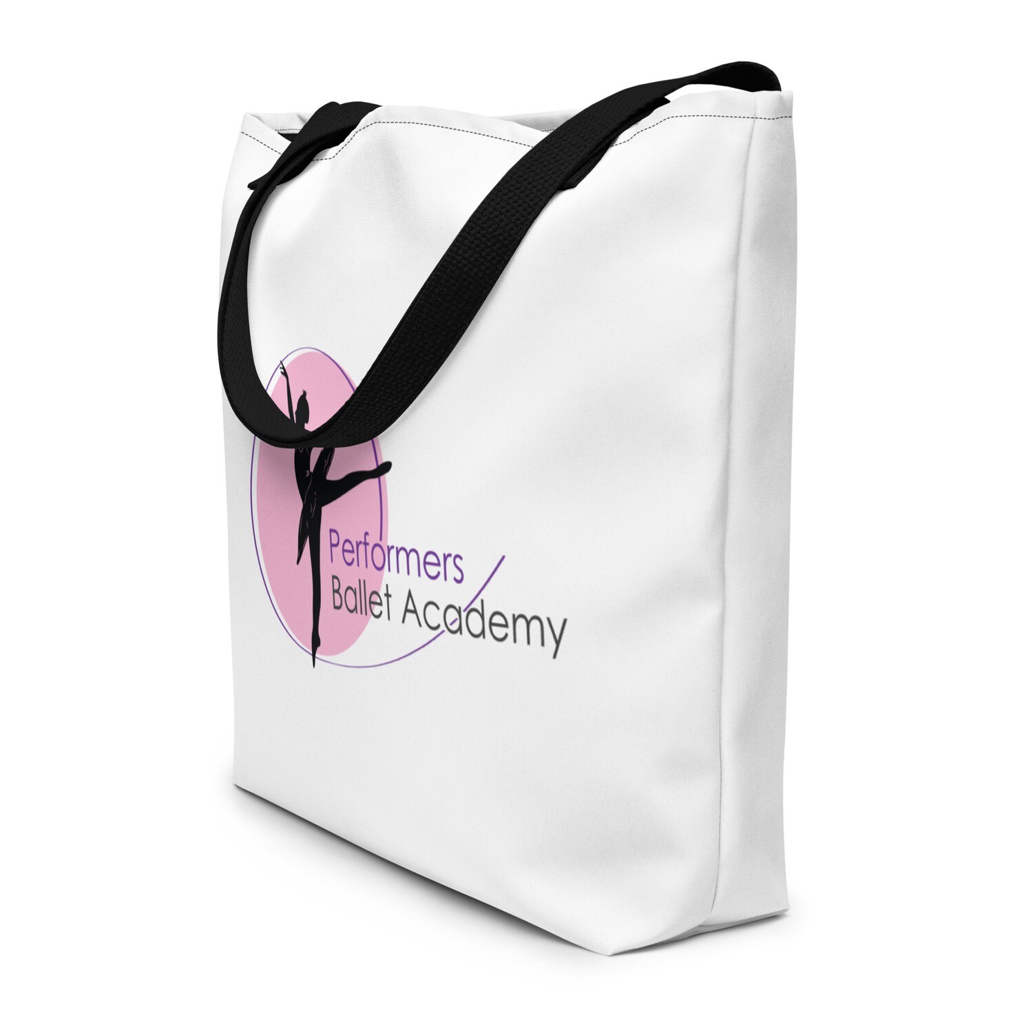 All-Over Print Large Tote Bag All-Over Print Large Tote Bag, Color: Black