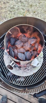 Piippusytytin Iso — ruostumaton teräs, hiilten kaataminen historiaan