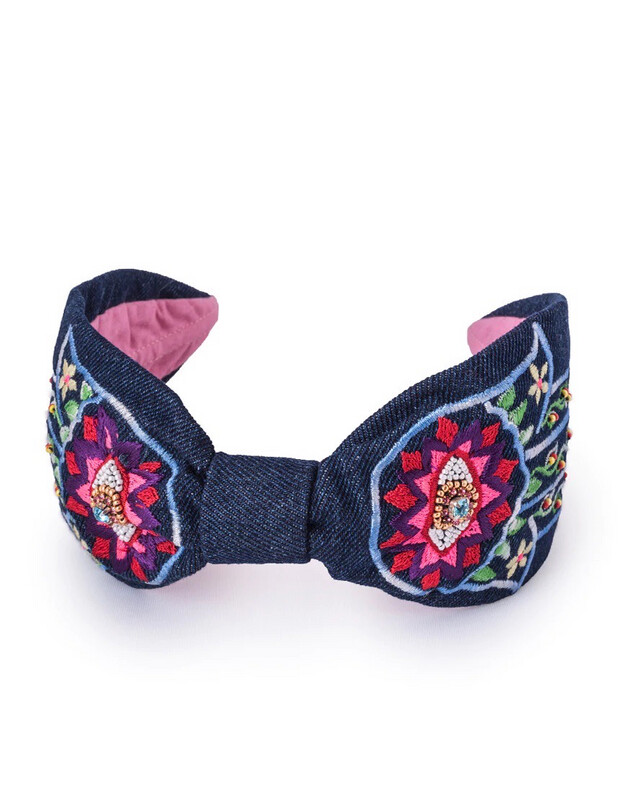 HB-4039THW-Hamsa Headband