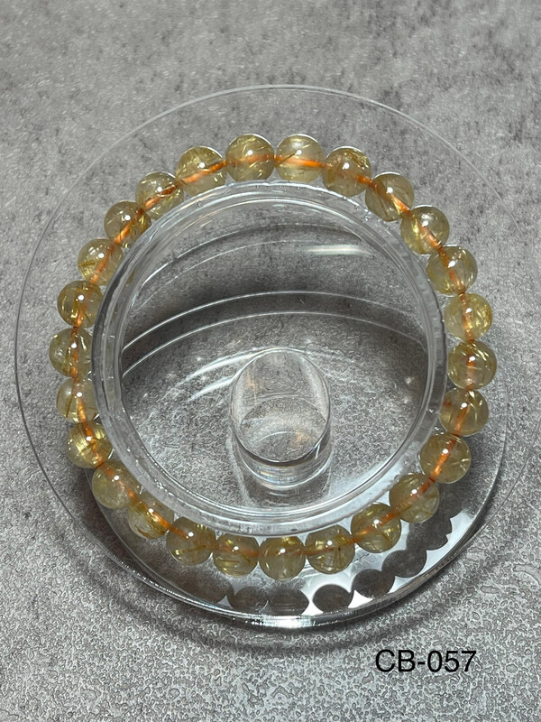 CB-057 金鈦晶手串
