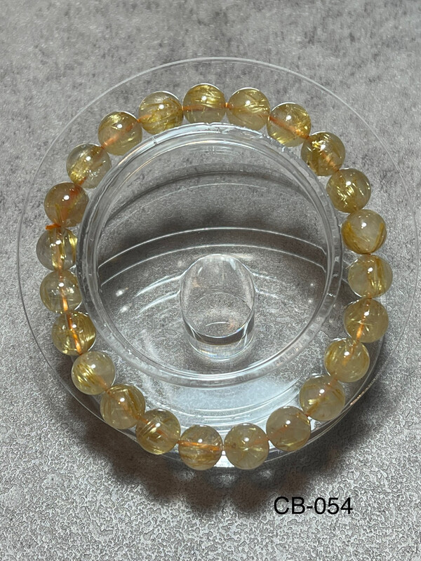 CB-054 金鈦晶手串