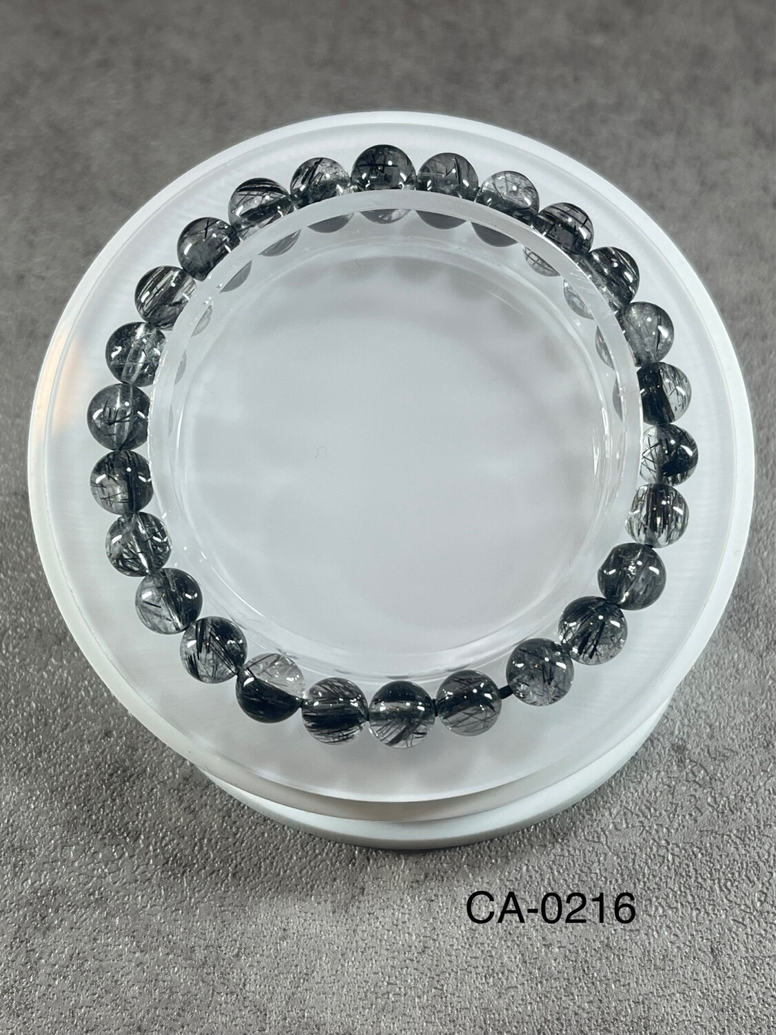 CA-0221 黑髮晶手串