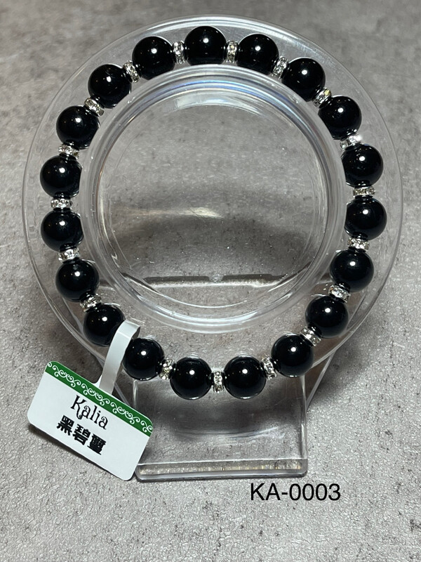KA-0003 黑碧璽手串