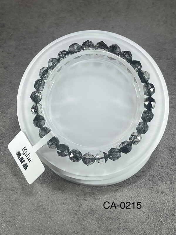 CA-0215 黑髮晶(星切）