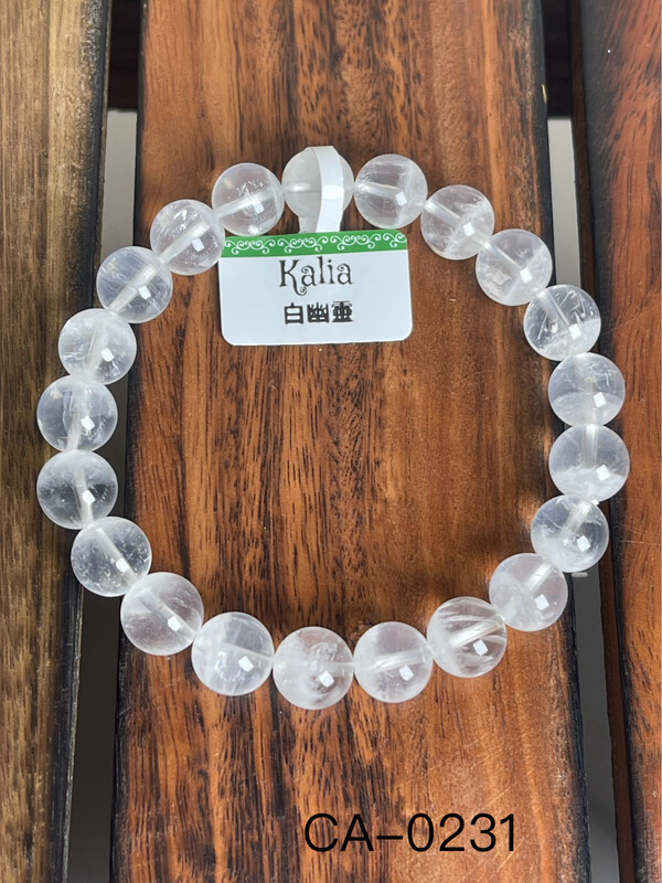 CA-0231白幽靈手串