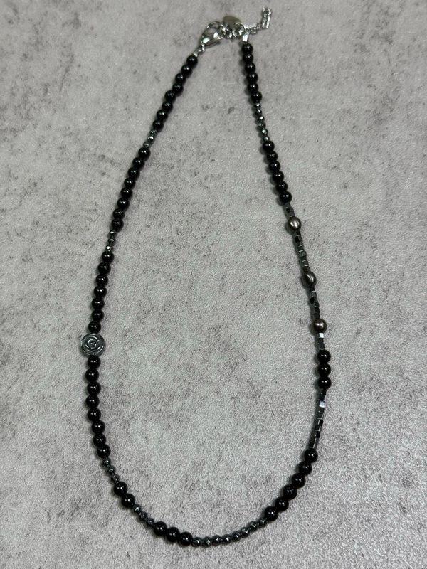 KA-0040黑碧璽頸鏈