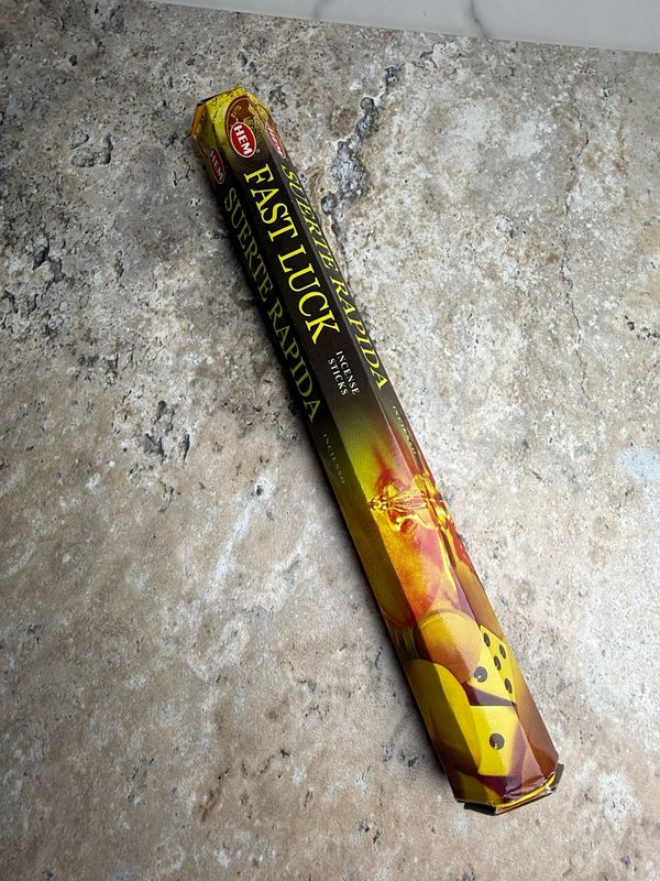 #00643 Incense Sticks - Fast Luck
