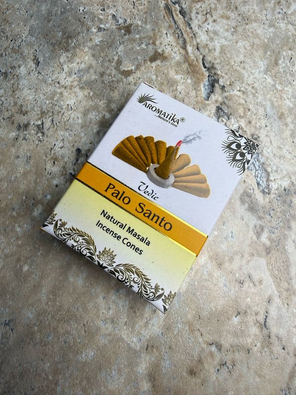 ​Aromatika Incense cones - Palo Santo] Incense Cones