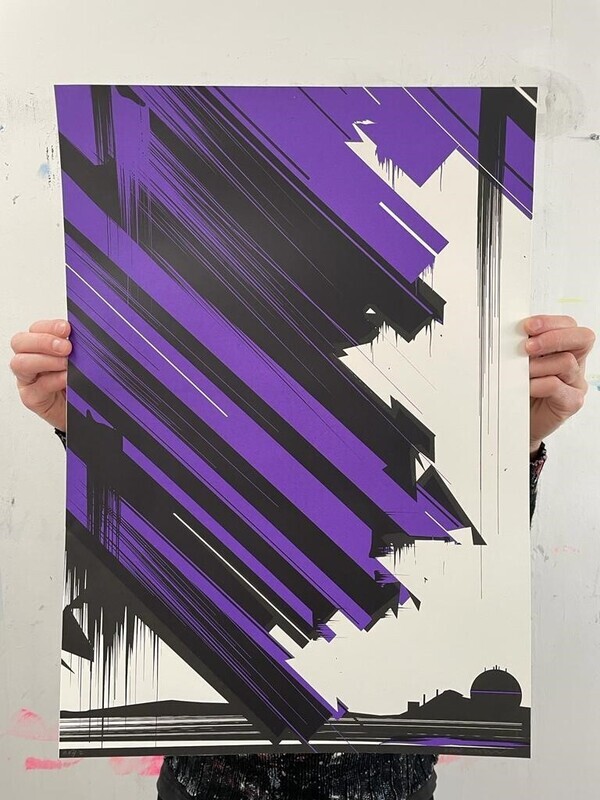 'Krypton22' Screenprint in 2 Colourways