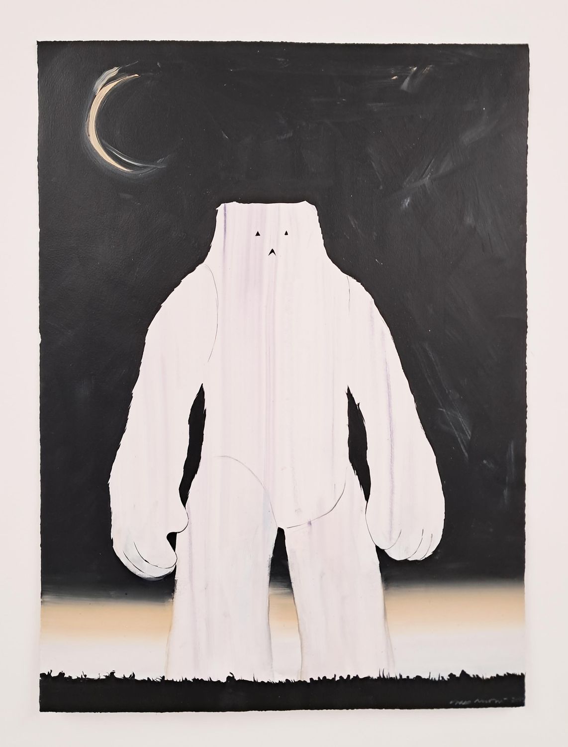 'Yeti Eclipse 1', Original Painting