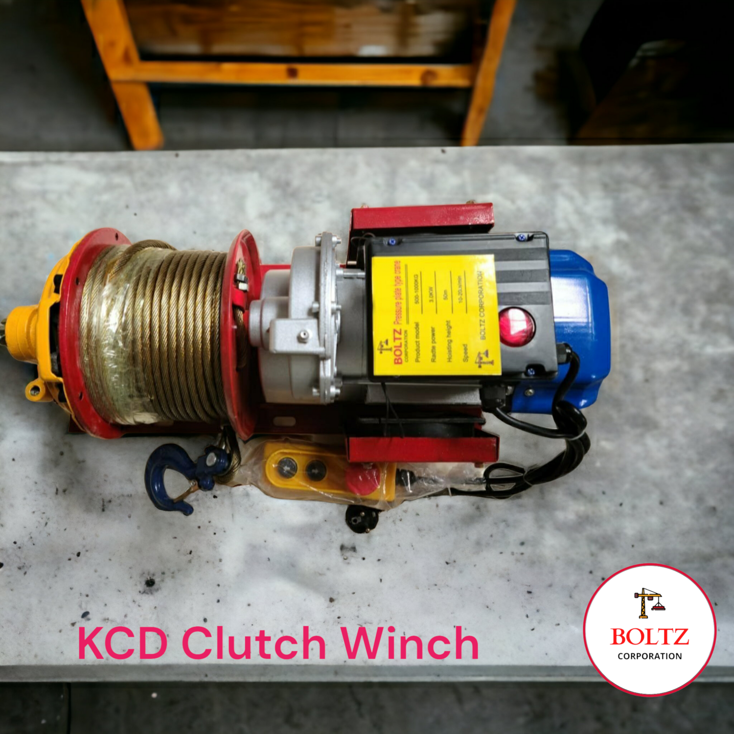 Electric Clutch Winch
