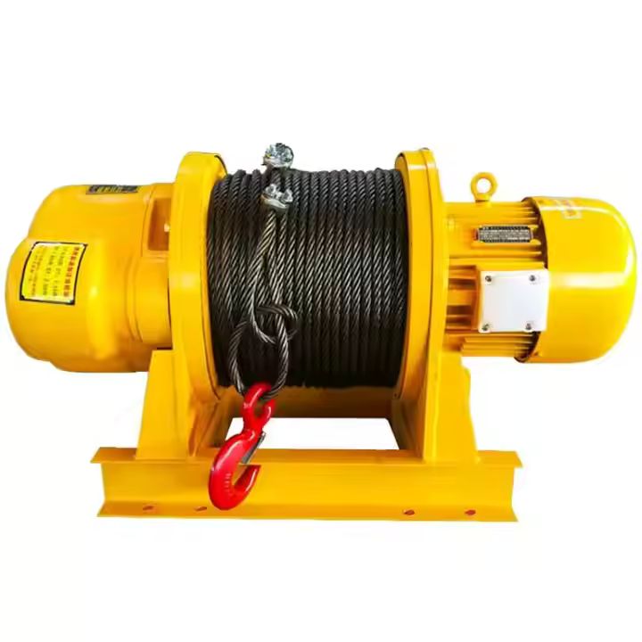 ​Boltz 2 Ton 5.3 HP 3 Phase KCD Electric Winch with 11 mm Wire Rope (50 Meter)