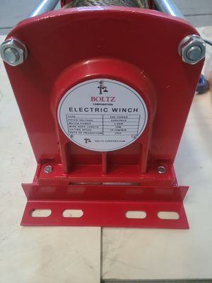 Boltz 500-1000 KG capacity 3 KW High Speed KCD Winch With 8 MM &amp; 50 meter Wire Rope