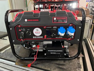 Boltz 3 KVA Wireless Remote Start Gasoline Generator with 15 L Fuel Tank with Automatic Backup Power and ATS Connector (BS-3500E)