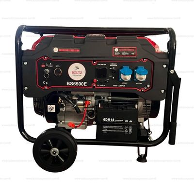 Boltz 5.5 KVA Gasoline Generator with 25L Fuel Tank &amp; Electric Self-Start (Model: BS6500E)