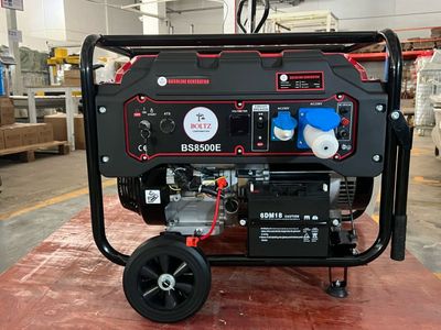 Boltz 7.5 KVA Portable Gasoline Generator with Copper Winding, Self-Start & 3-in-1 Digital Meter, ATS Connector (Model: BS8500E)
