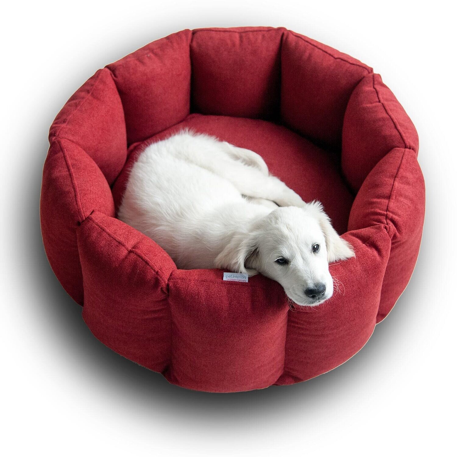 BLOOM -Velours Hundekorb