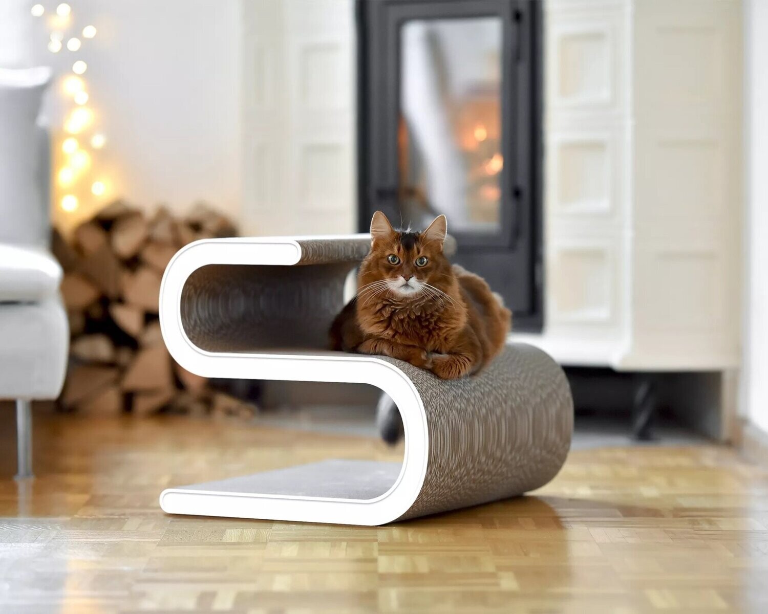 Cat on Ligne S Design Kratzmöbel artgerecht nachhaltig