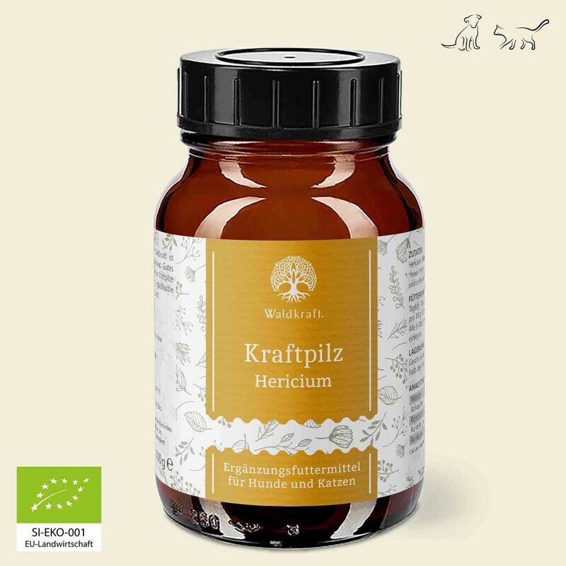 Waldkraft Kraftpilz Hericium Vitalpilzpulver