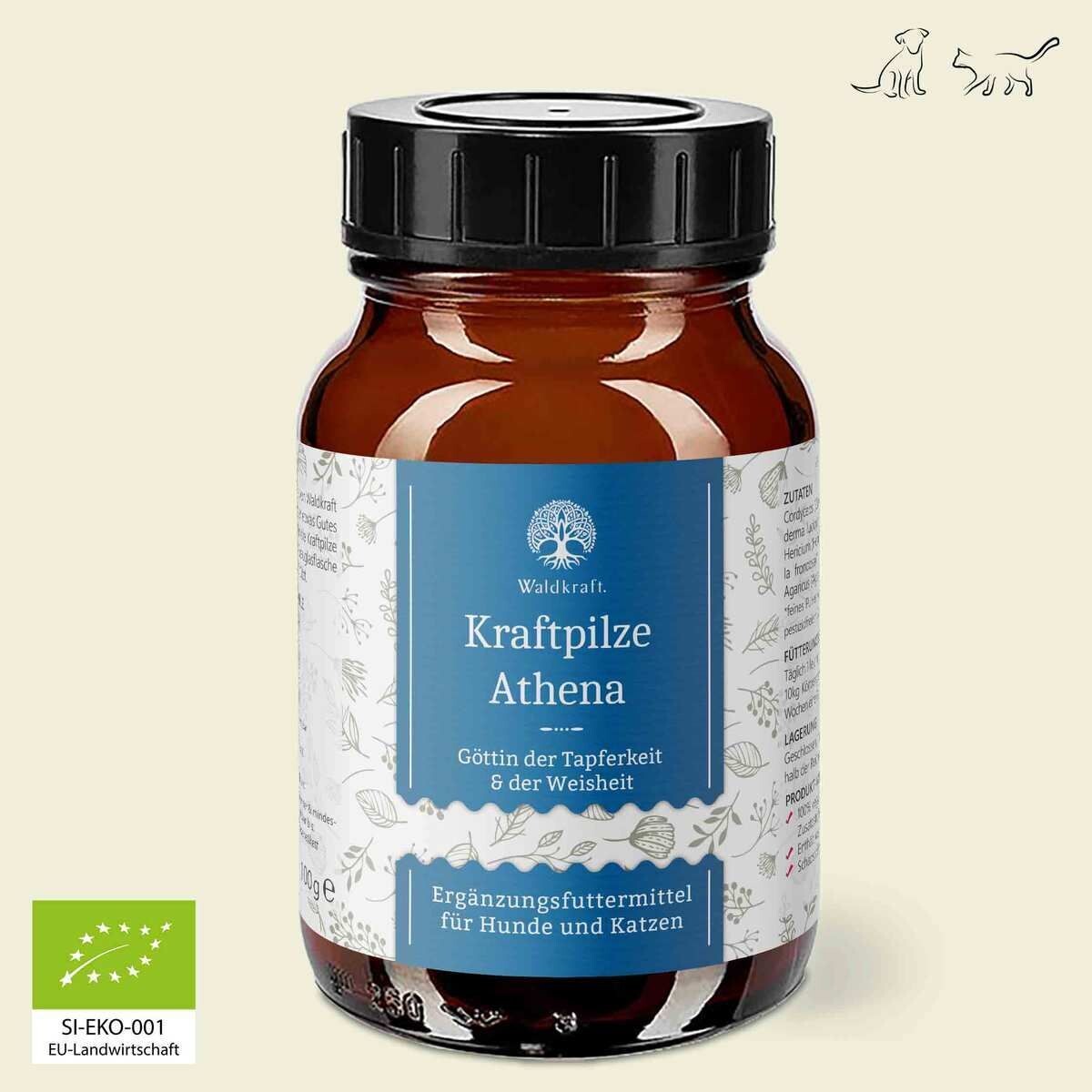 Waldkraft Kraftpilze Athena - Vitalpilz Synergetikum