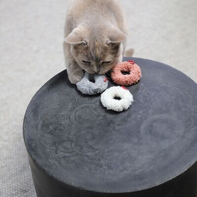 Hoopo Mini Donuts Katzenspielzeug (3x)