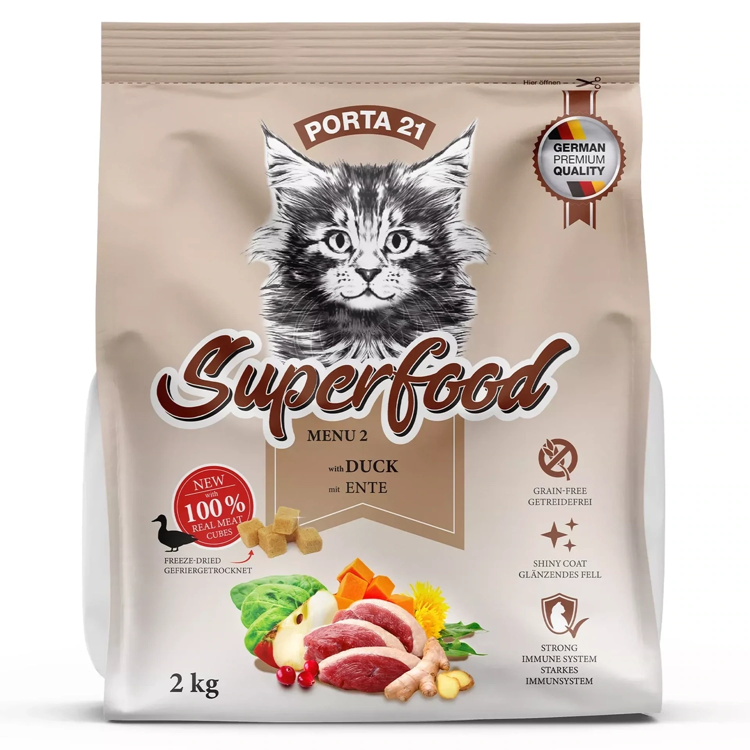 Superfood - Menü 2 Ente 2kg