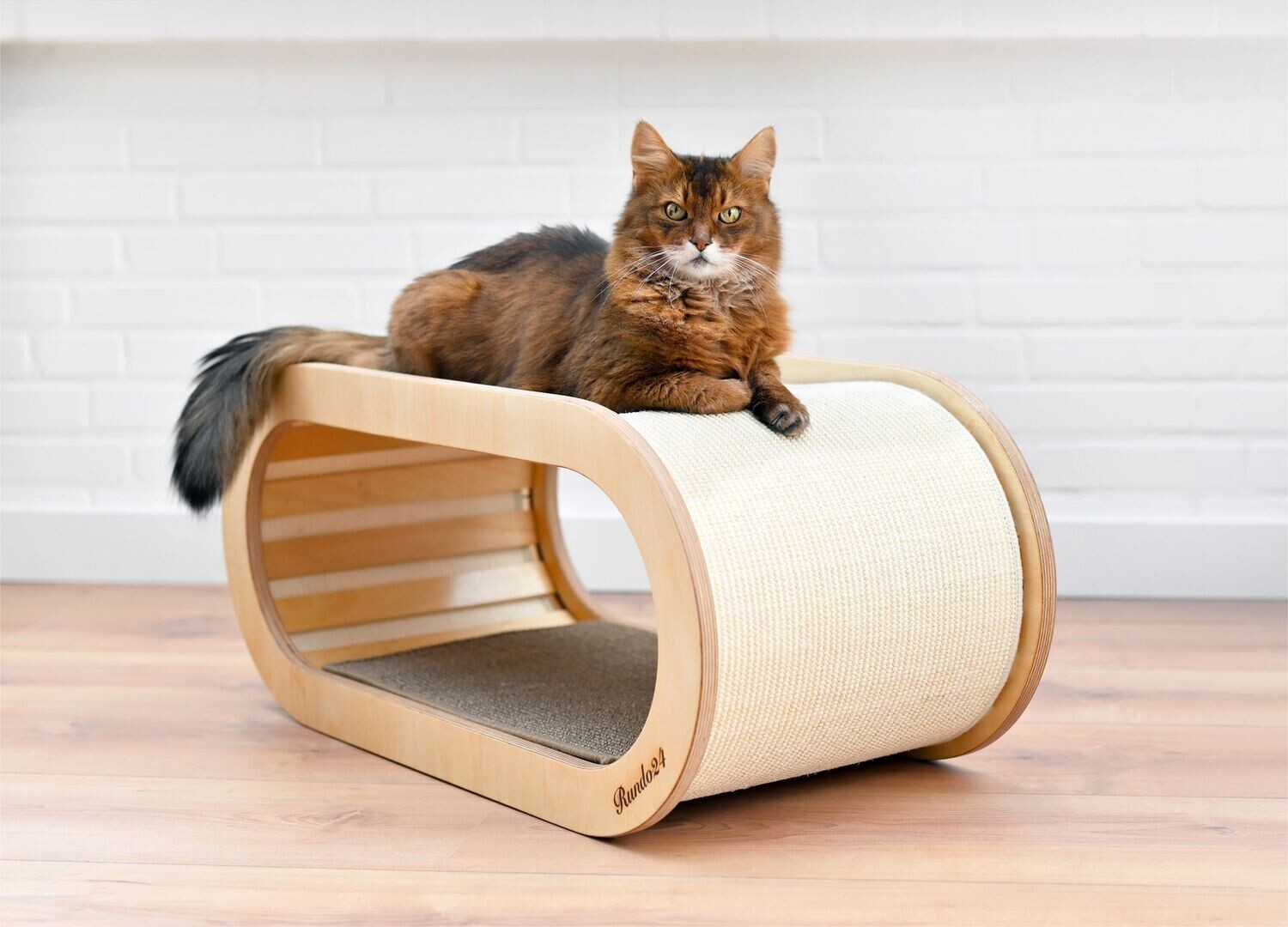 rundoLine Design Kratzbaum Scratcher warmgrau rundoLine Design Kratzbaum Scratcher warmgrau