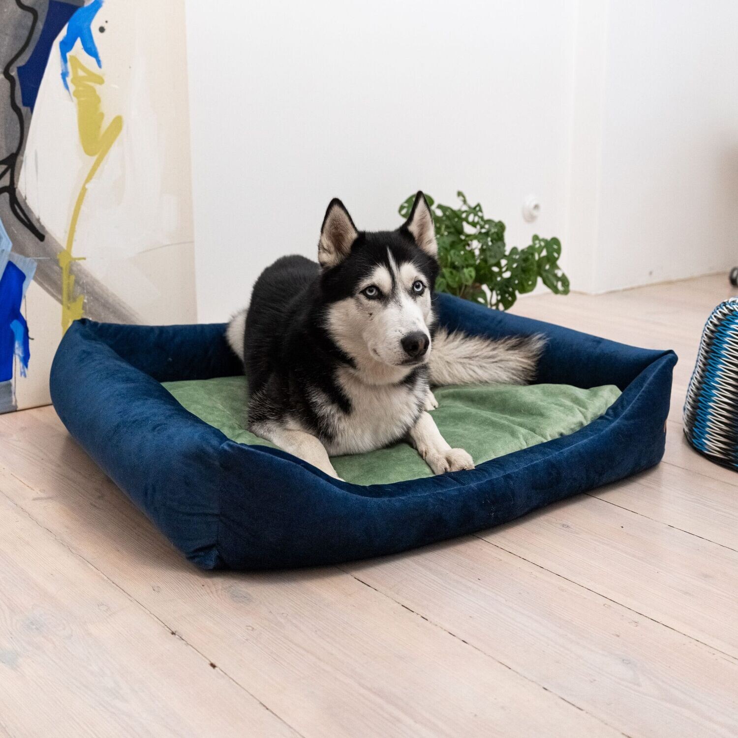 Soft Colour Eco Hundebett FRIDA - 100 % recycelt