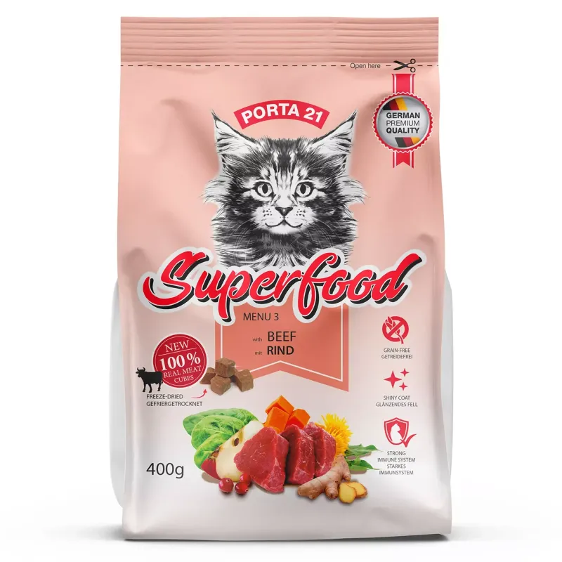 Superfood - Menü 3 Rind 2 kg Superfood - Menü 3 Rind 2 kg