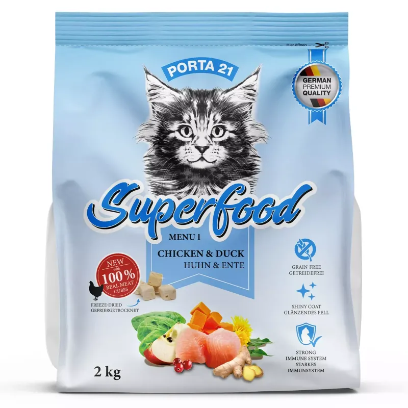 Superfood - Menü 1 Huhn 2 kg