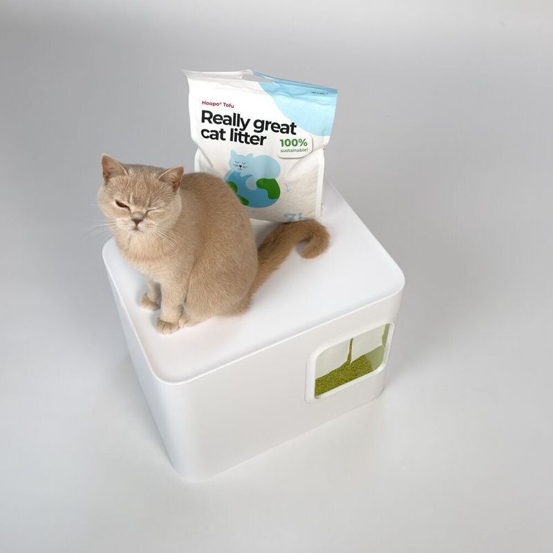 Tofu-Katzenstreu