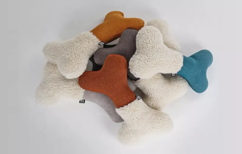 mypado Bone Duo Mono Knochenkissen mypado Bone Duo Mono Knochenkissen