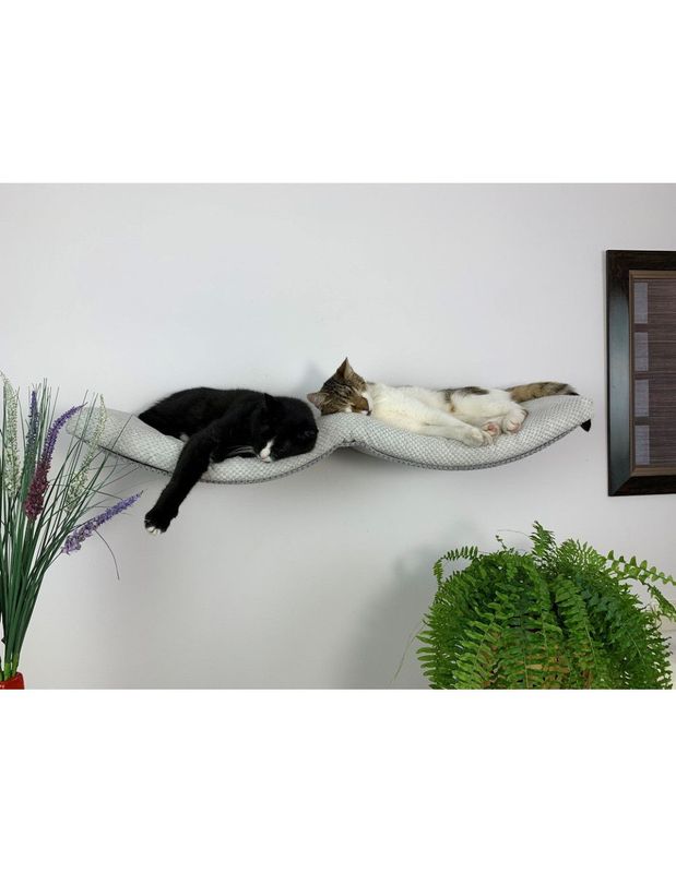 Double Arch Haven – Stilvolle Katzen-Wandliege für Komfort & Design