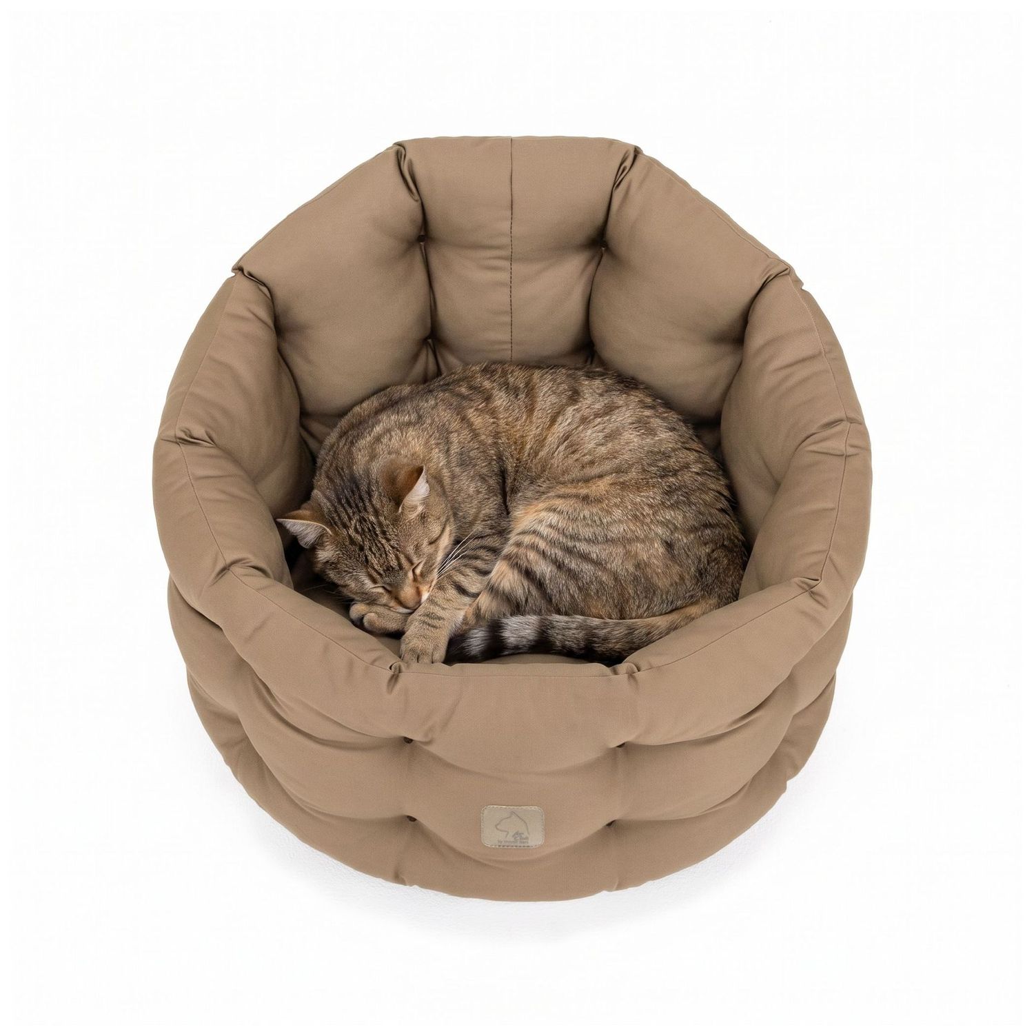 Dr. Bark Katzenbett DeLuxe Dr. Bark Katzenbett DeLuxe, Größe: Innen 36 cm / Außen 46 cm Durchmesser, Farbe: goldbraun