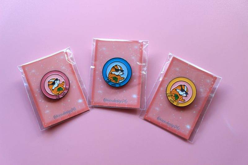 Enamel Pin- Dill with it