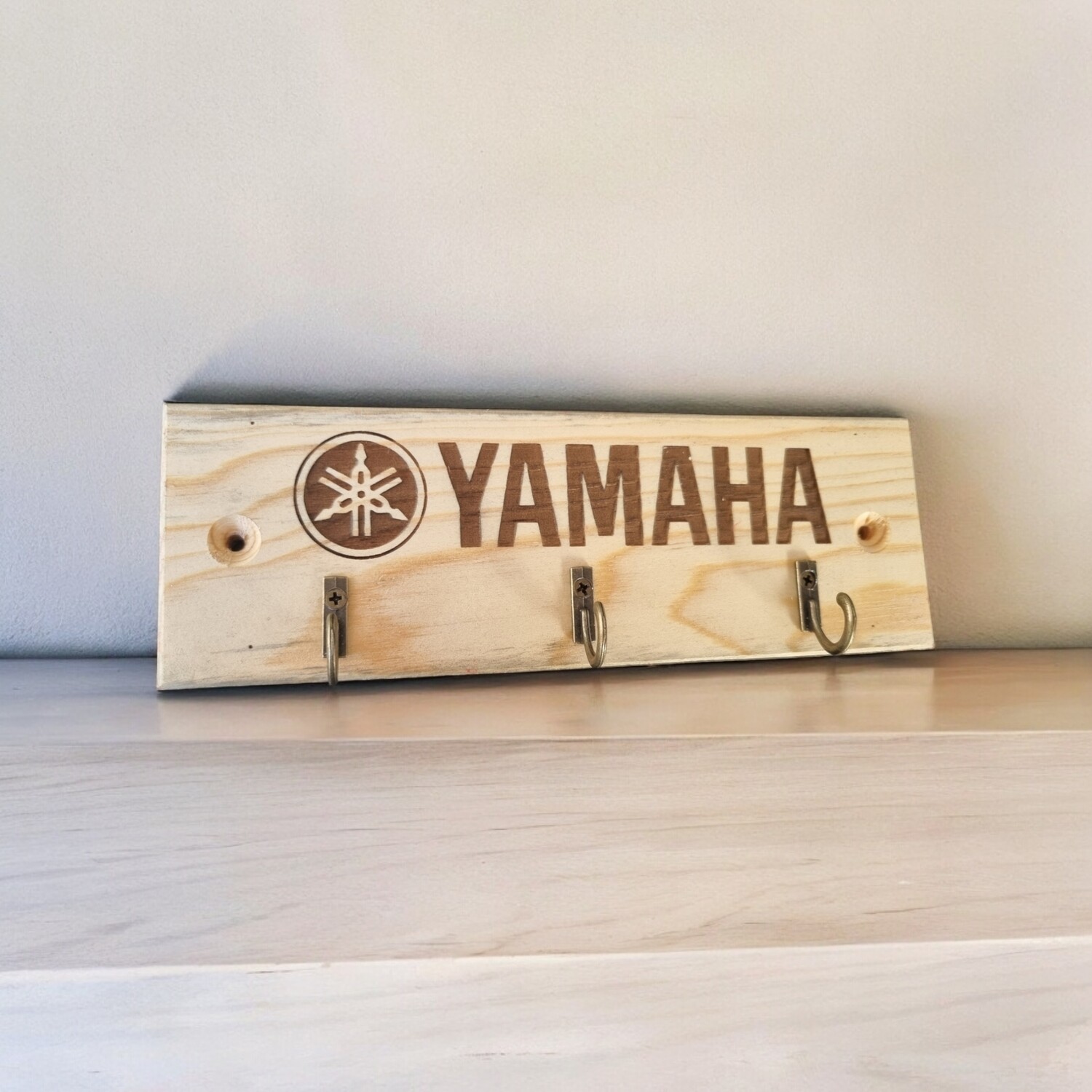 Accroche clefs bois Yamaha