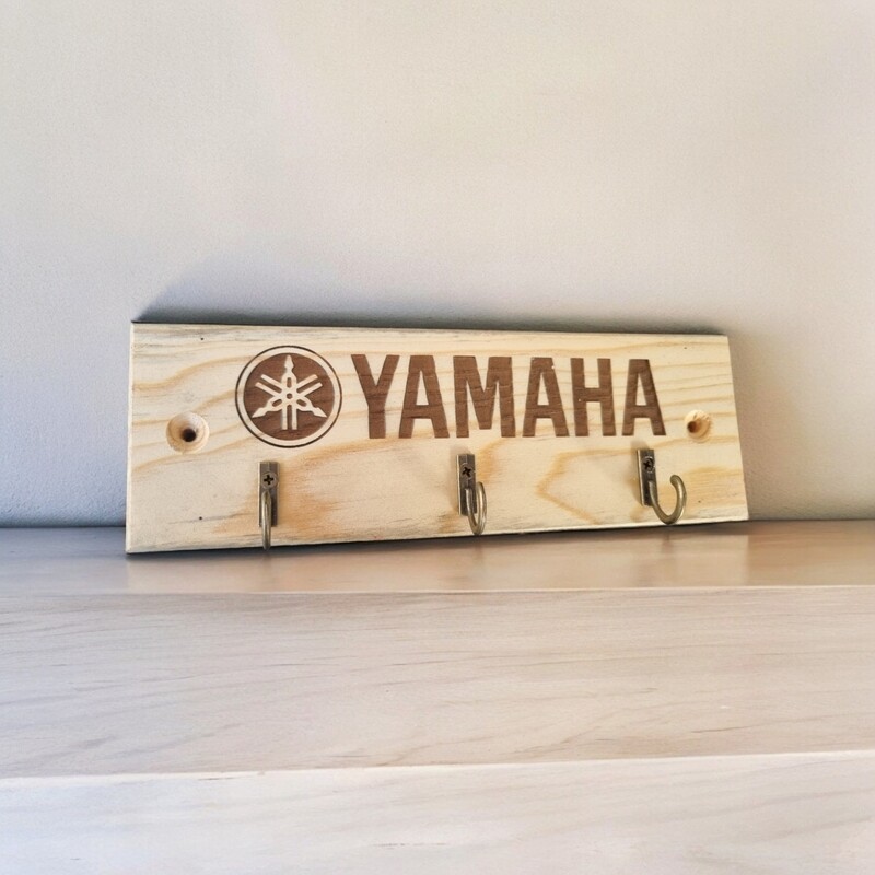 Accroche clefs bois Yamaha