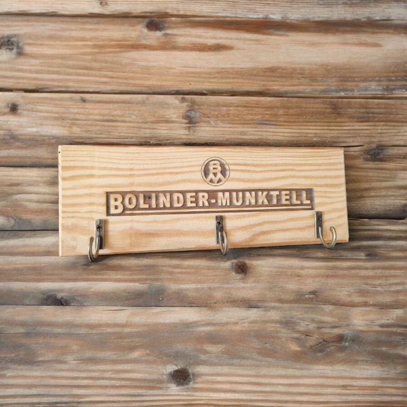 Accroche clefs bois Bolinder Munktell