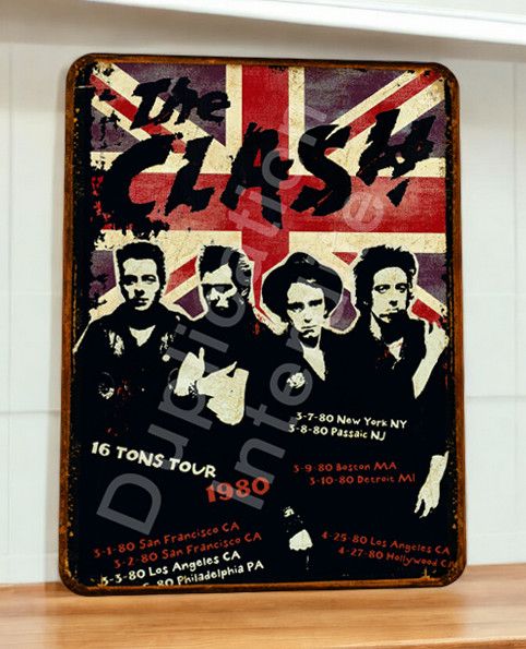Plaque métal vintage Queens of the stone age
