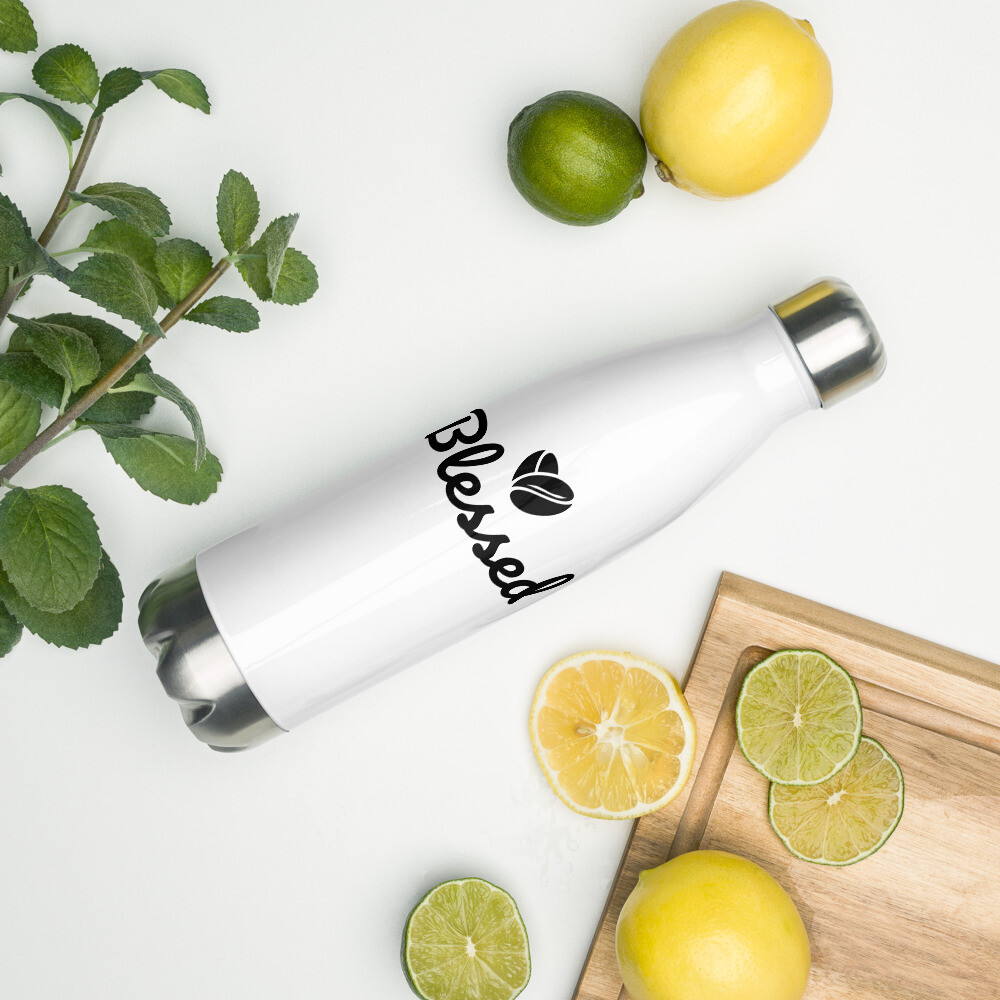 Stainless Steel Water Bottle (Blessed)