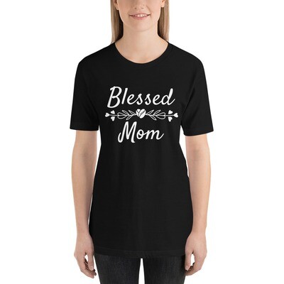 Camiseta premium unisex - Bella + Canvas 3001 (Blessed Mom)