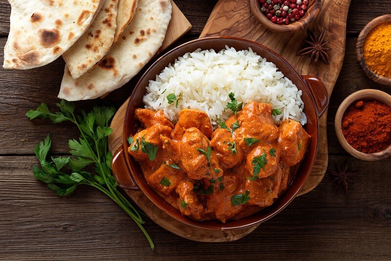 Butter Chicken with Basmati Rice