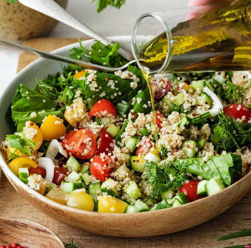 Quinoa Greek Salad