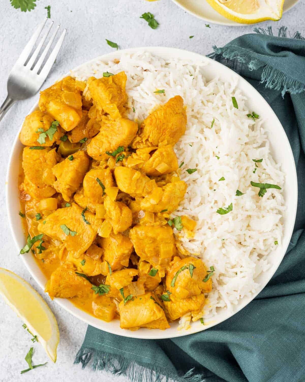 Chicken Curry &amp; Rice
