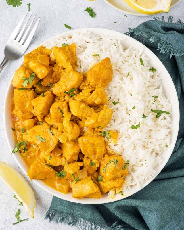 Chicken Curry &amp; Rice