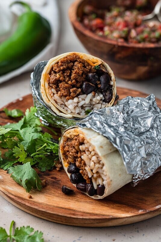 Beef Burrito Wrap
