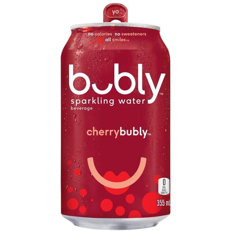 Bubly Cherry Sparkling Water