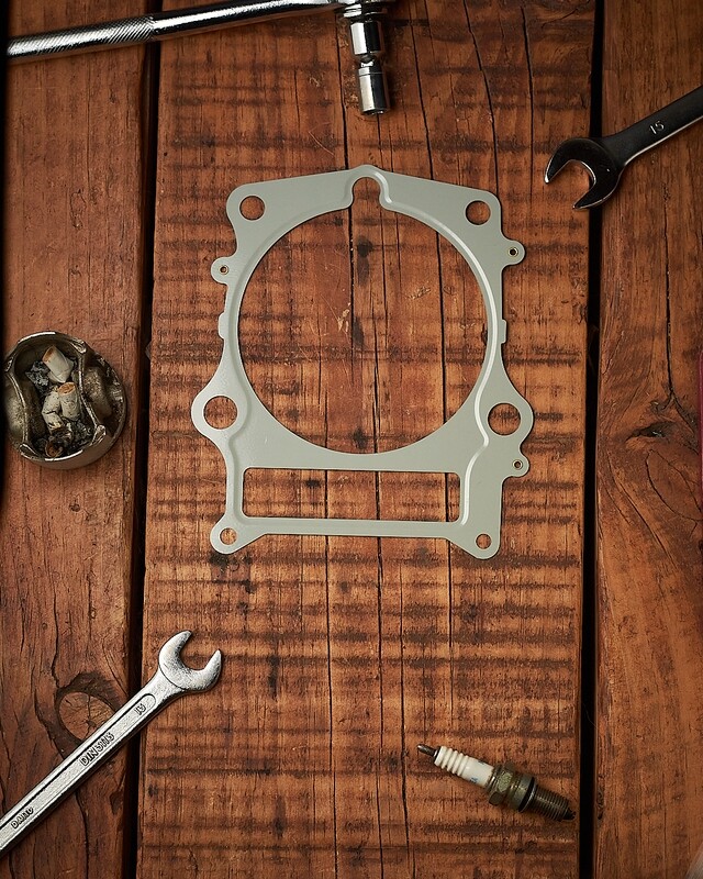 Empaquetadura de base de cilindro